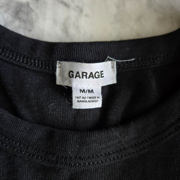 Garage Women’s Small Black Riders Baby Tee Size Medium New without tag - Picture 4 of 6
